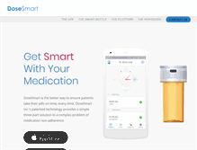 Tablet Screenshot of mydosesmart.com